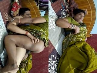 Desi Wife Blowjob and Ridding Dick