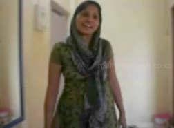 Punjabi housewife from Hoshiarpur getting naked