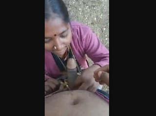 Desi Village Bhabhi Blowjob