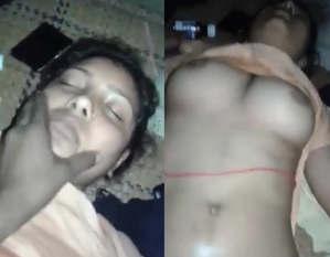 Devar fucking her bhabhi when she in deep sleep