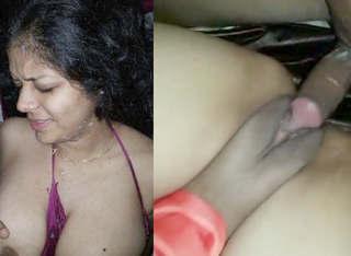 Beautiful Desi bhabi fucked hard and loud moaning 1