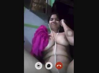 Beautiful Bangla lover showing Pussy on video call