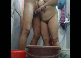 Srilanka hot couple standing fuck