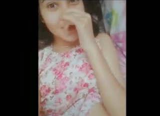 Paki Girl Boobs Selfie Video to Lover