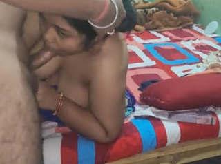 Desi Bhabhi Blowjob and Ridding Dick Part 2