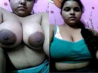 Cute Desi Girl Showing Her Big Boobs