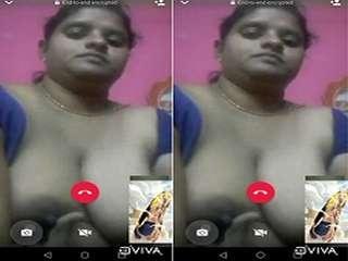 Telugu Bhabhi Showing Her boobs On Video Call