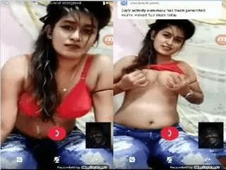 Cute Desi Girl Showing Her Boobs