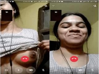 Desi Girl Showing Her Boobs on Video Call