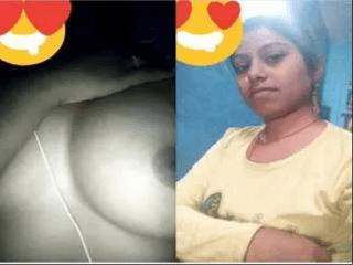 Desi Village Girl Showing Her Boobs and Pussy On Video Call part 2