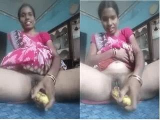 Horny Telugu Bhabhi Showing her Nude Body and Masturbating Part 1
