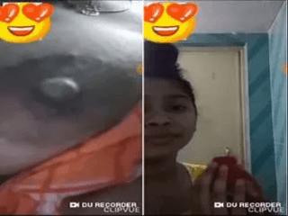 Cute Bangla Girl Showing Her Boobs