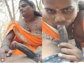 Village Paid Randi Give Blowjob