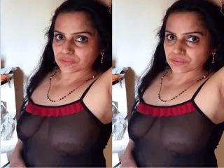 Sexy Desi Bhabhi Shows Her Nude Body and paly With Hubby Dick Part 8