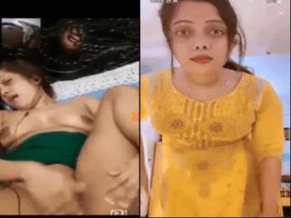 Desi Girl Shows Her Boobs and Masturbating
