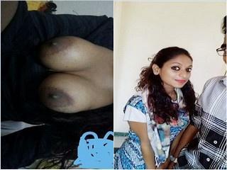 Desi Tamil Girl Shows Her Boobs and Pussy