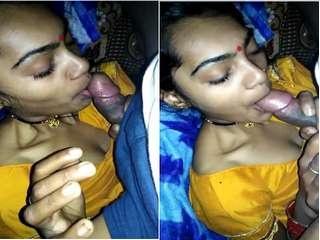 Sexy Village Bhabhi Blowjob