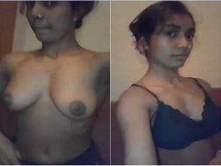 Desi Girl Shows her Boobs and Pussy