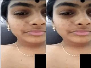 Sexy Tamil Girl Shows her Boobs and Pussy Part 2