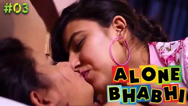 Alone Bhabhi  S01E03  2021  Hindi Hot Web Series  Rangeen