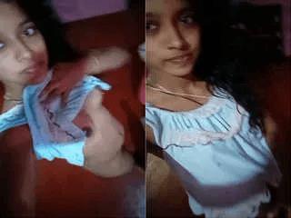 Sexy Desi Girl Record Her Selfie For Lover