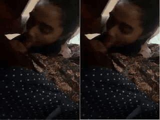Cute Indian Girl Sucking Lover Dick