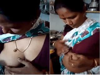 Desi Tamil Bhabhi Boobs Video Record By Hubby