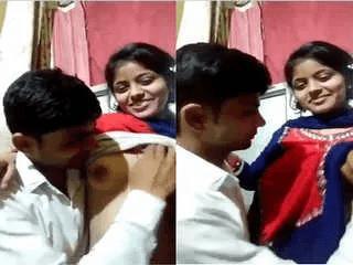 Desi Girl Boobs Sucking By Lover