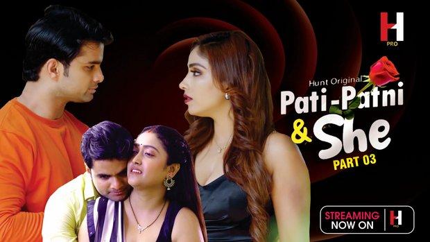 Pati Patni & She  S01E05  2023  Hindi Hot Web Series  HuntCinema