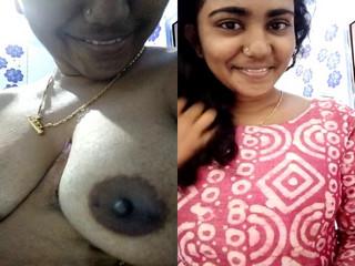 Desi Mallu Girl Shows Boobs and pussy Part 2