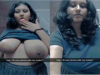 Cute Desi Girl Shows Her Big Boobs Part 2