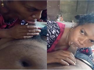 Desi Mallu Aunty Sucking Dick