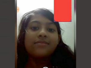 Desi Cute Gf Showing Boobs On Video Call