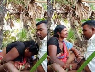 Village Bhabhi Outdoor fucking 3 clips merge