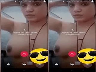 Desi Girl Showing Her Big Boobs On Video Call