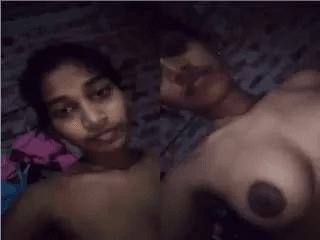 Cute Girl Showing Her Boobs and Pussy