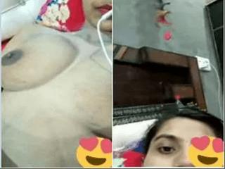 Crazy Desi Girl Showing her Boobs and Pussy On Video Call part 1