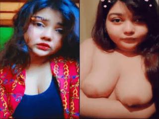 Super Hot Bangla Girl Shows Her Boobs and Fingering