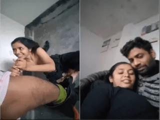 Desi Lover Romance e and GF Give Blowjob