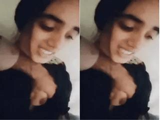 Cute Paki Girl Boobs Pressing By Lover Part 2