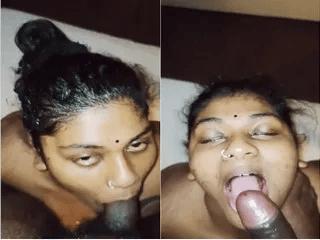 Horny Lankan Girl Mouth FUcking