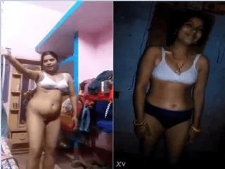 Desi Bhabhi Shows her Pussy and Nude Dance Part 2