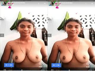 Desi Tamil Village Girl Shows her Nude Body part 3