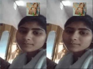 Cute Village Girl Shows her Boobs On Video Call