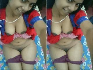 Cute Tamil Mallu Girl Shows Her Boobs and Pussy Part 3