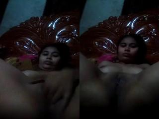 Horny Desi Bhabhi Masturbating and Cum Part 1