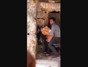 Superhot orissa couple Doggi and standfuck in abandon building