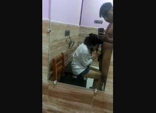 Young girl having with lover part 1