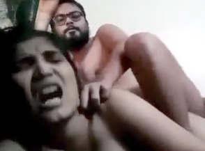 Wife crying louder at harder fucking skill by husband