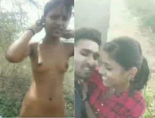 Tamil Hot Girl Outdoor Bj